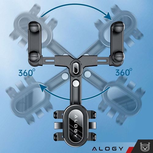 Uchwyt Samochodowy na Telefon na Lusterko OBROTOWY Uchwyt na TEL Samochodow na Arena.pl
