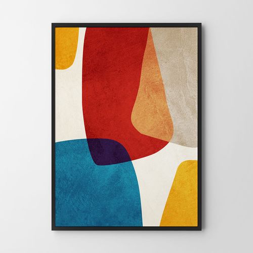 Plakat abstrakcja kolorowa 61x91 cm na Arena.pl