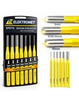 ZESTAW WYBIJAKÓW SZEŚCIOKĄTNE PUNKTAKI CRV ELEKTROMET