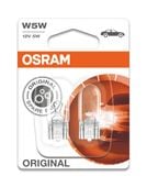 Żarówka samochodowa W5W 12V 5W 2 sztuki OSRAM