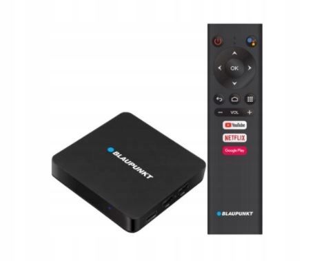 BLAUPUNKT ANDROID 12 TV SMART BOX ODTWARZACZ MULTIMEDIALNY 4K WIFI USB HDMI na Arena.pl
