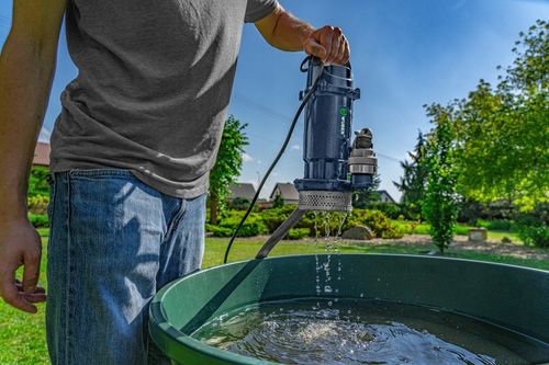 POMPA DO WODY CZYSTEJ BRUDNEJ ŚCIEKÓW SZAMBA Z SITKIEM ZANURZENIOWA 1" na Arena.pl