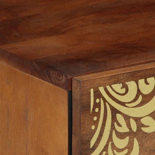 Szafka Nocna z szufladą 2 pcs miodowy brąz 40 x 33 x 46 cm na Arena.pl