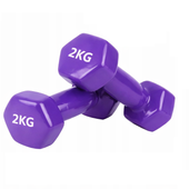 Hantelka 2 kg X-sport fioletowy