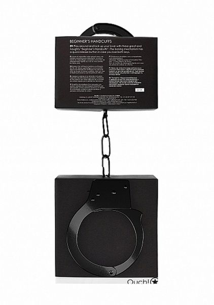Beginner""S Handcuffs - Black zdjęcie 3