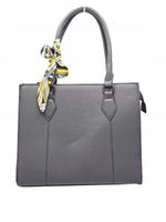 Erick Style - torebka shopper skóra ekologiczna szary D3659