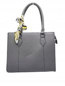 Erick Style - torebka shopper skóra ekologiczna szary D3659