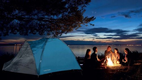 Namiot IGLO kempingowy z przedsionkiem trzyosobowy moskitiera WODOODPORNY na Arena.pl