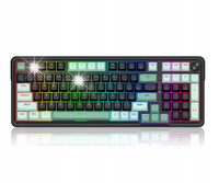 Klawiatura mechaniczna REDRAGON Eisa Magnetic K686BG-RGB-M Czarno-zielony