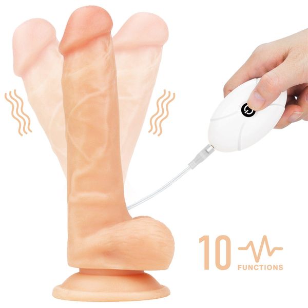 Vibrating Easy Strapon Set 7.5'' zdjęcie 16