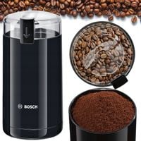 ELEKTRYCZNY MŁYNEK DO KAWY BOSCH TSM6A013B CZARNY 180W SUPER MOC 150 g/min!