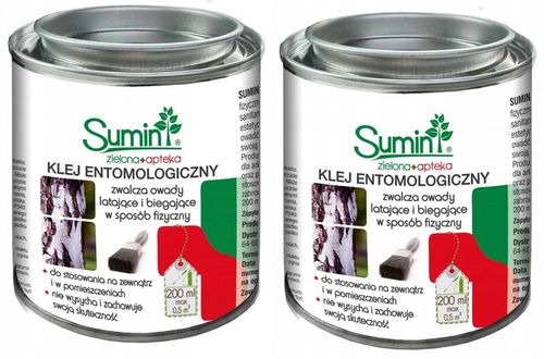 KLEJ ENTOMOLOGICZNY ZWALCZA OWADY SZKODNIKI SUMIN 200 ml x 2 na Arena.pl