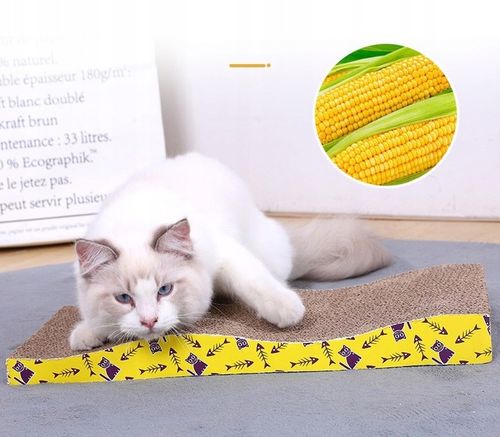 Drapak Dla Kota Legowisko Kartonowy Lodka 45cm - Wygodny, Stabilny, Eko na Arena.pl