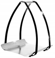 KOSZ NA DREWNO METALOWY DUŻY 36cm