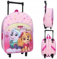 WALIZKA Plecak na kółkach Psi Patrol Girl Pups Rule SKYE EVEREST