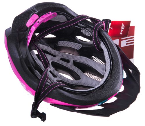 Kask MET CROSSOVER Unisize różowo-niebieski 2016 na Arena.pl