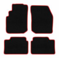Dywaniki welurowe CARLUX-RED Nissan Primera P10 1990-1998 czarne