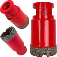 Otwornica diamentowa 32mm M14 do gresu płytek glazury koronka