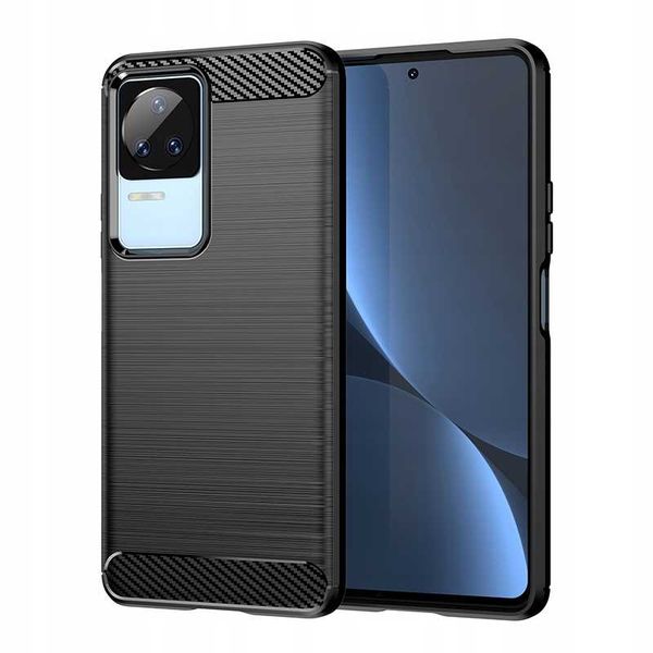 Spacecase Carbon Poco F4 Czarny zdjęcie 2