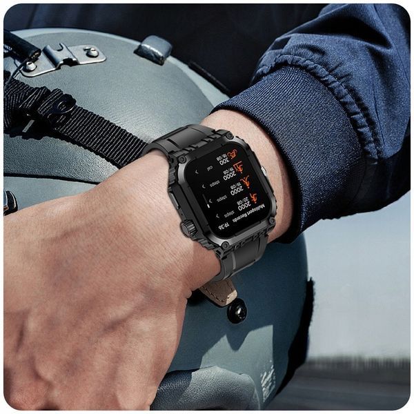 SMARTWATCH MĘSKI ZEGAREK FUNKCJA GPS ROZMOWY POLSKIE MENU TĘTNO 410mAh zdjęcie 2