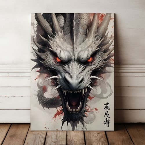 Obraz na płótnie smok smoki 50x70 cm na Arena.pl