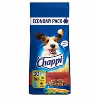 CHAPPI sucha karma dla psa z wołowiną drobiem i warzywami 13,5 kg