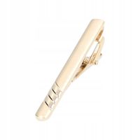 Spinka do Krawata Złota Matowa Wzór Lancerto M.12