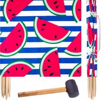 10 m PARAWAN PLAŻOWY NA PLAŻE PARAWANY MATA KOLORY + MŁOTEK