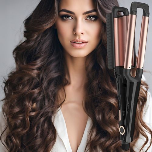 LOKÓWKA FALOWNICA DO WŁOSÓW CERAMICZNA PROFESJONALNA DO DŁUGICH WŁOSÓW LOKI na Arena.pl