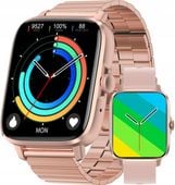 SMARTWATCH ZEGAREK Damski ROZMOWY TELEFONICZNE EKG SPORT PULS 2 Paski