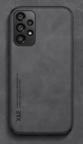 Etui Skórzane DO SAMSUNG GALAXY A52s A52 5G A52s 5G Case + Szkło Czarne na Arena.pl