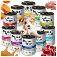 MOKRA KARMA DLA PSA DOLINA NOTECI PREMIUM PUSZKA PIES MIX SMAKÓW 10 X 800G