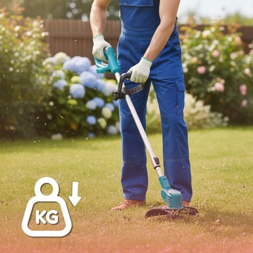 PODKASZARKA AKUMULATOROWA ELEKTRYCZNA MOCNA KOSA DO TRAWNIKA ZESTAW 2X na Arena.pl