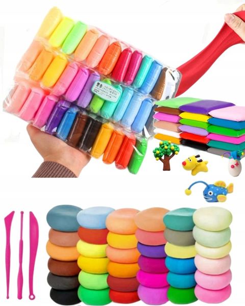 96 SZT PIANKOLINA PLASTELINA POLIMEROWA PIANKOWA SENSO glina + 12 GRATIS zdjęcie 1