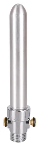 you2toys metalowa gruszka do higieny intymnej z zaworem 15,5 cm srebrna na Arena.pl