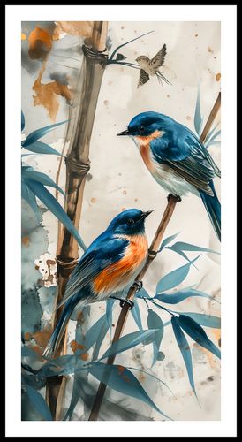 Plakat 50x100cm Trzy Ptaki na Arena.pl