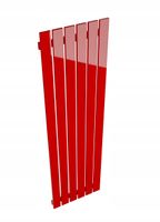 GRZEJNIK DEKORACYJNY PANELOWY 100 CZERWONY