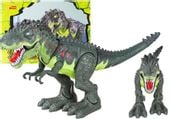 ND24_1396 Dinozaur Na Baterie Tyranozaur Rex Chodzący Zielony