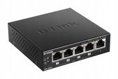 D-Link Switch DGS-1005P Unmanaged, Desktop, 1 Gbps