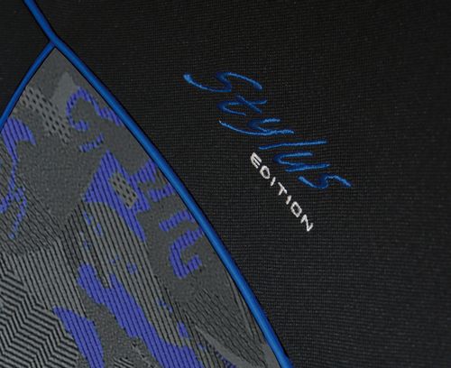 Koszulki uniwersalne pokrowce Stylus Niebieski do Lancia Thesis na Arena.pl