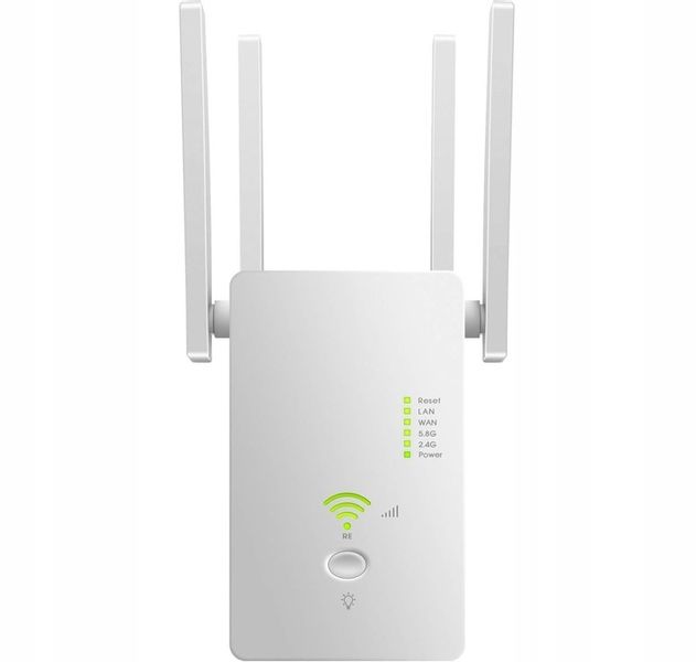 REPEATER WIFI WZMACNIACZ SYGNAŁU Dual Band 2,4Ghz/5Ghz AC1200 1200Mb/s zdjęcie 1