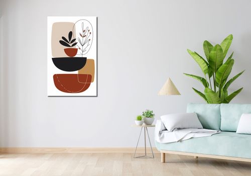 Obraz 60x100cm Botaniczna Abstrakcja na Arena.pl