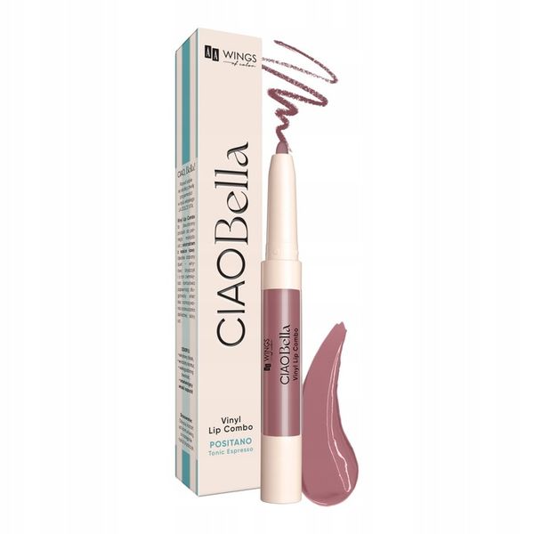 AA Wings Of Color Ciao Bella Vinyl Lip Combo 03 Rose Truffle Mix zdjęcie 1