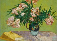 Plakat 18x13cm Oleanders, Van Gogh Vintage do Salonu