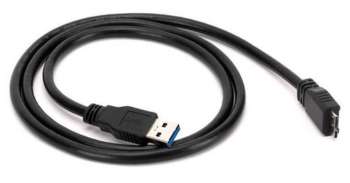 Czarny kabel USB 3.0 micro B Samsung S5 NOTE 3 na Arena.pl