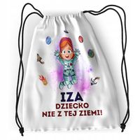 Plecak Sportowy Szkolny Dla Izy Córki Dziecka Z Nadrukiem Ze Zdjęciem
