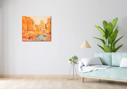 Obraz 70x60cm Ruiny pod Słońcem na Arena.pl