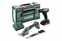 METABO ZESTAW COMBO WIERTARKA I NOŻYCE 18V 2.3.4