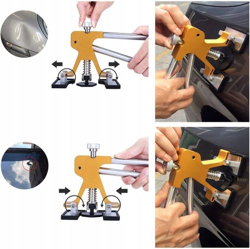 ZESTAW PDR PULLER DO USUWANIA WYCIĄGANIA WGNIECEŃ WGNIOTEK KAROSERII HIT ! na Arena.pl