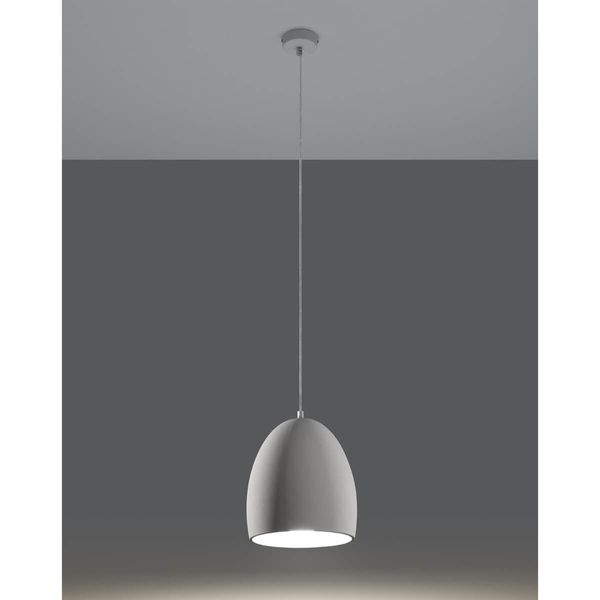 Wisząca lampa sypialniana SL.0848 ceramiczna nad łóżko biała zdjęcie 2
